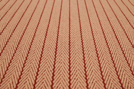 Flatweave Stair runners, Stripes Claire, Rust CF03