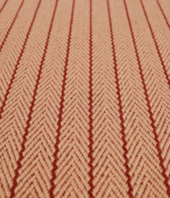 Flatweave Stair runners, Stripes Claire, Rust CF03