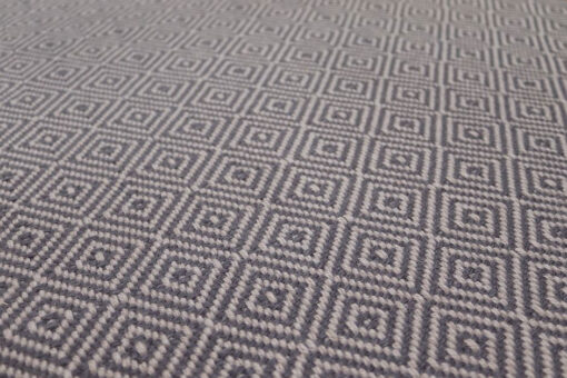 Flatweave Stair runners, Diamond Graphite