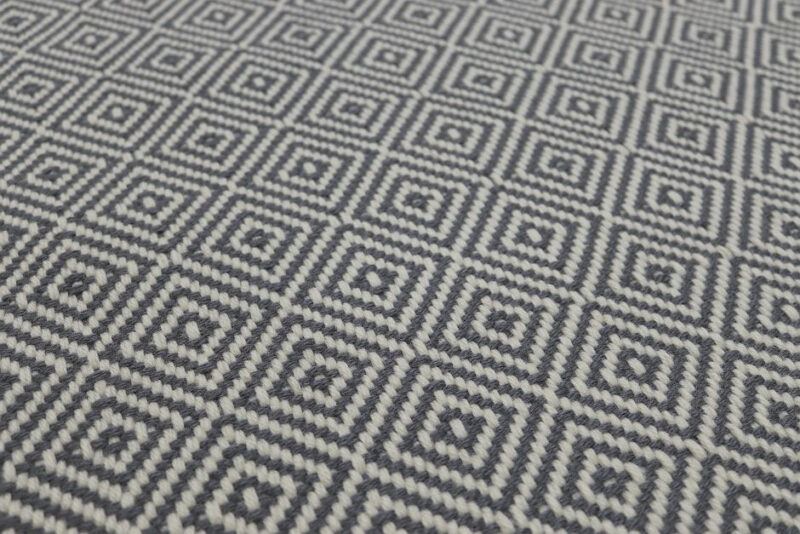 Flatweave Stair runners, Diamond Nickel