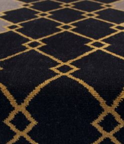 Axminster Stair runners, Arlequin, Chêne, Noir & Ocre