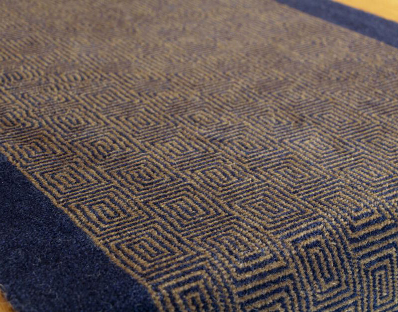 Axminster Stair runners, Escargot, Marine & Taupe