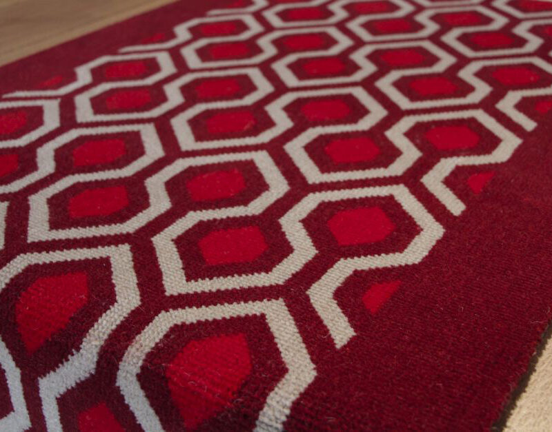 Axminster Stair runners, Hex, Garance, Ecarlate & Beige