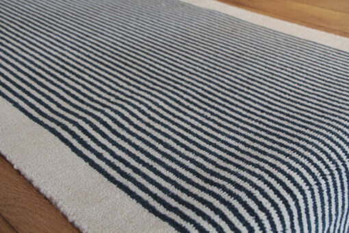 Axminster Stair runners, Ray, Crème & Cobalt