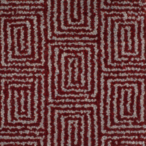 Axminster Wool Carpets, Winston Escargot. Autumn Red, Shale