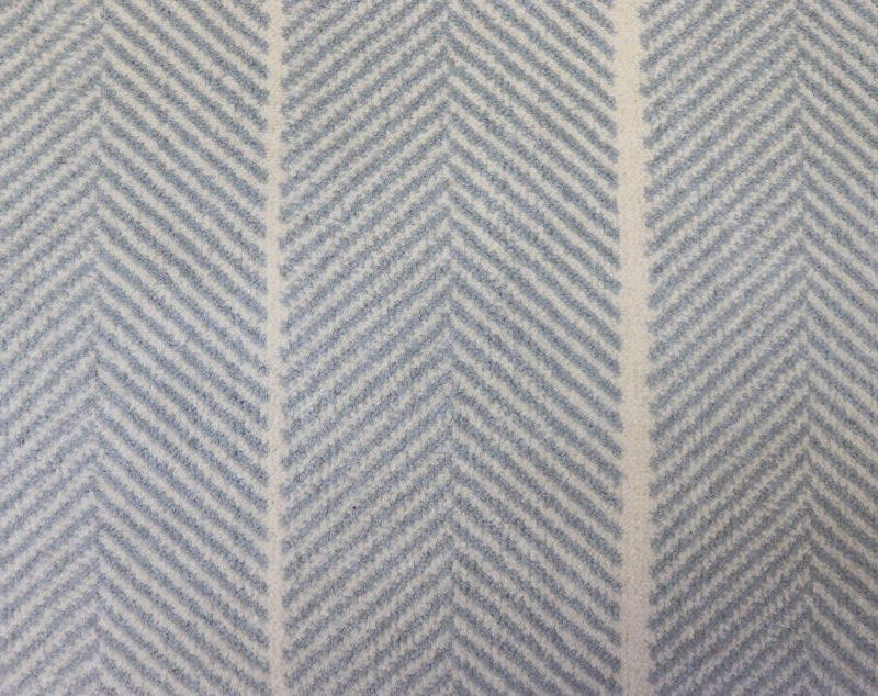 Tapis en laine Axminster, Winston Herringbone I. Shale, White