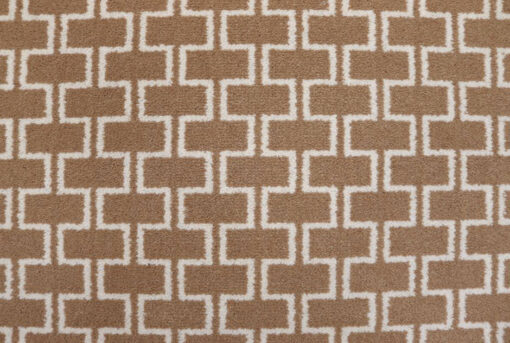 Axminster Wool Carpets, Large Brighton. Dark Beige, Ivory