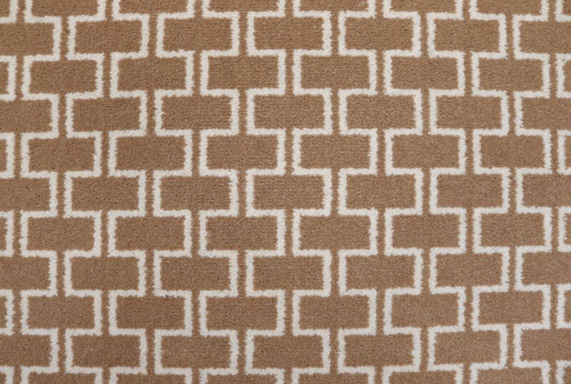 Tapis en laine Axminster, Grand Brighton. Beige foncé, ivoire