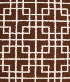 Tapis en laine Axminster, Grand Tamise I. Brun, Ivoire