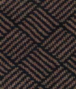 Tapis en laine Axminster, Panier. Noir, Gris