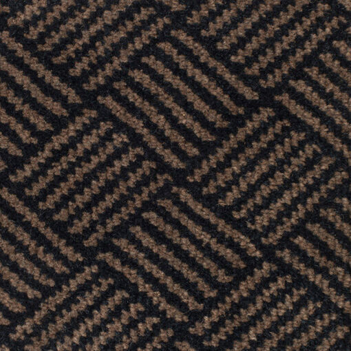 Tapis en laine Axminster, Panier. Noir, Gris