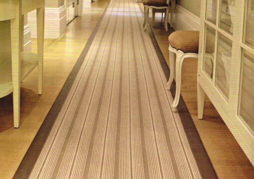 Maßgefertigte Teppiche, Flachgewebe Special Coworth Stripe