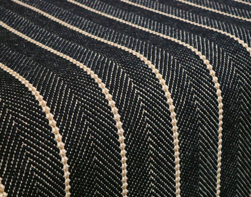 Tapis en laine Broadloom, Tendance IV. 01 Noir Taupe