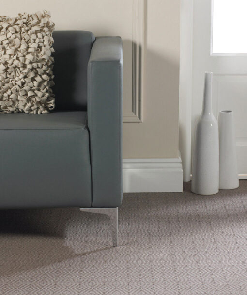 Flatweave Stair runners, Diamond Pebble
