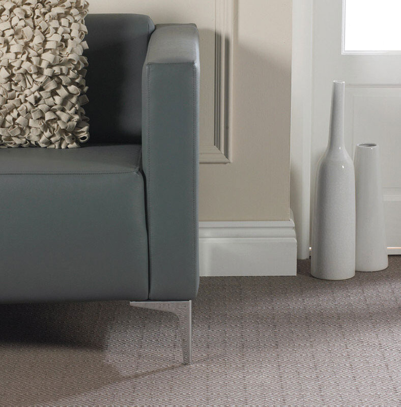 Flatweave Stair runners, Diamond Pebble