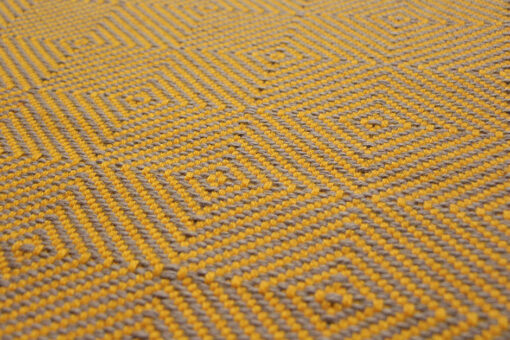 Flatweave Stair runners, Large Diamond Marigold
