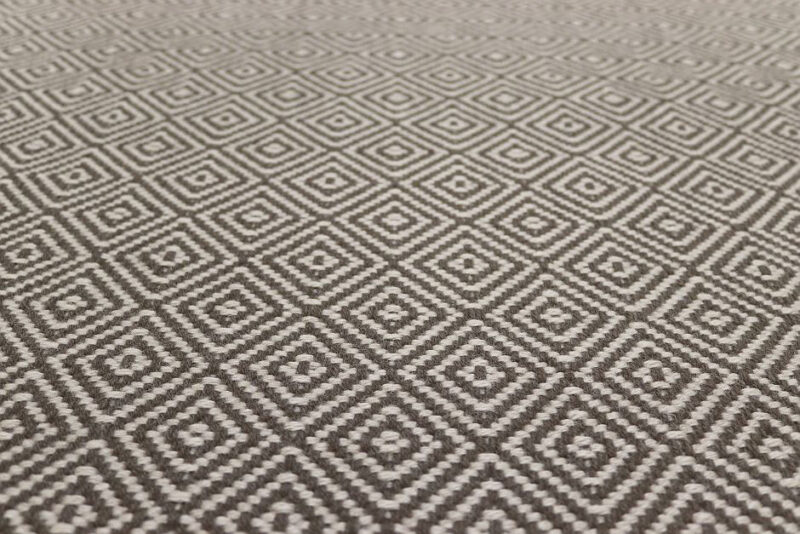 Flatweave Stair runners, Diamond Ivory
