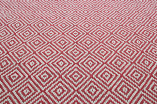 Flatweave Stair runners, Diamond Rouge