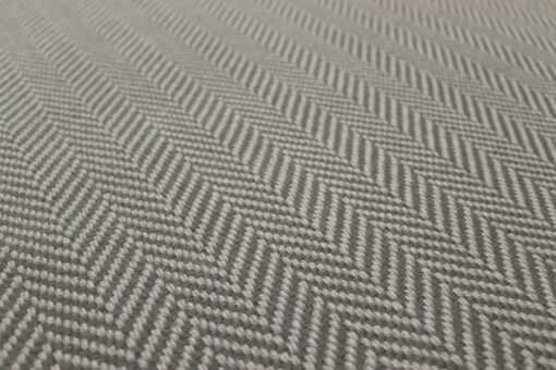 Flatweave Stair runners, Herringbone Lt. Grey