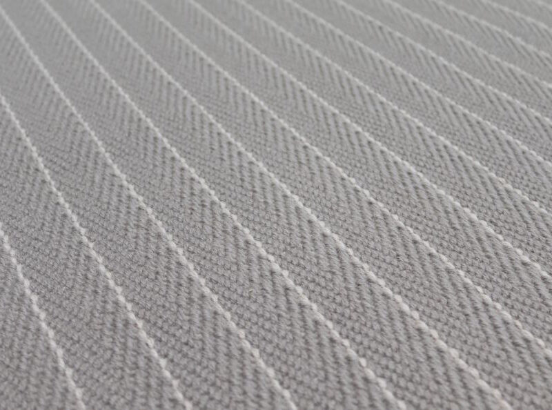 Flatweave Stair runners, Stripes Claire, Pebble CF06