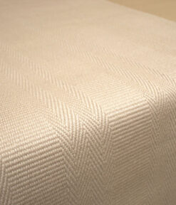 Treppenteppich Flatweave, Kelly Solid Ivory KS01