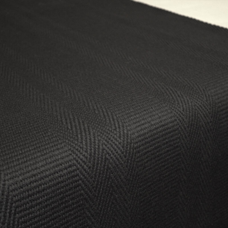 Tapis d'escalier Flatweave, Kelly Solid Black KS07