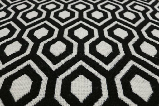 Scale a trama piatta, Hex. Bianco e nero