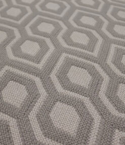 Treppenläufer, Hex. Pebble/Ivory