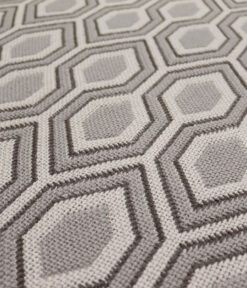 Flatweave Stair runners, Hex. Pebble