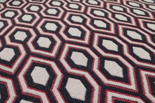 Passerelle per scale a trama piatta, Hex. Antracite/Rouge
