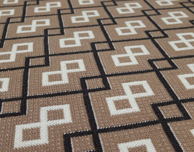 Marches d'escalier Flatweave, Kent. Bran/Anthracite