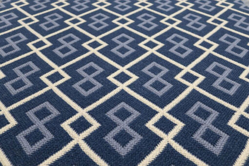 Passerelle per scale a trama piatta, Kent. Denim/blu scuro