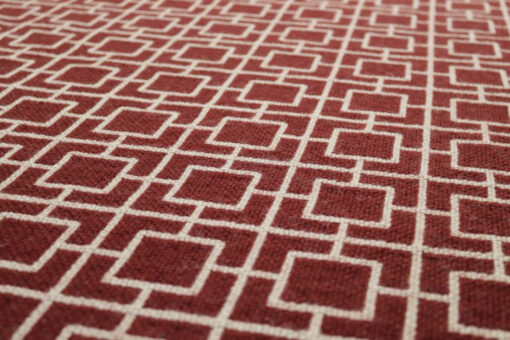 Scale in pura lana, Flatweave Tamar Burnt Sienna, Putty