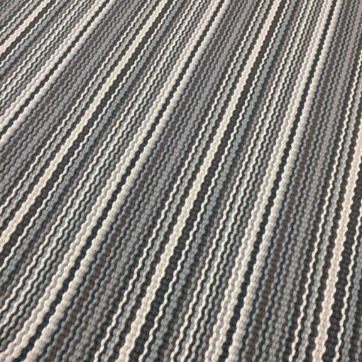 Flatweave Stair runner, Stripes Multi Grey