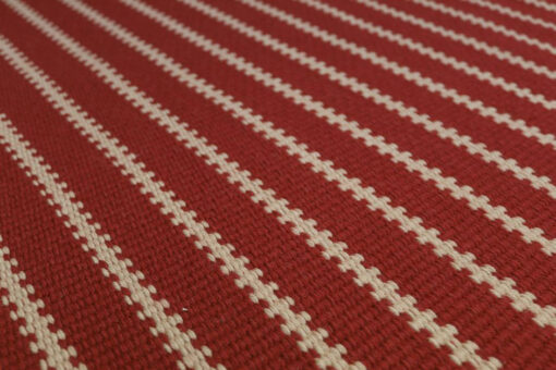 Flatweave Stair runner, Stripes ZIP05 Red
