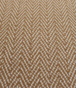 Axminster Wool Carpets, Winston Herringbone Dark Beige, Ivory