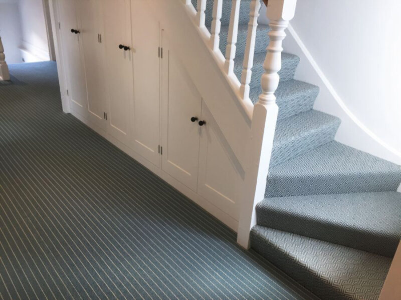 Tapis en laine Broadloom, Tendance IV. 03 Gris, Rouille