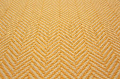Flatweave Stair runners, Herringbone Marigold