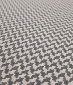 Pure wool Stair runners, Houndstooth Nickel