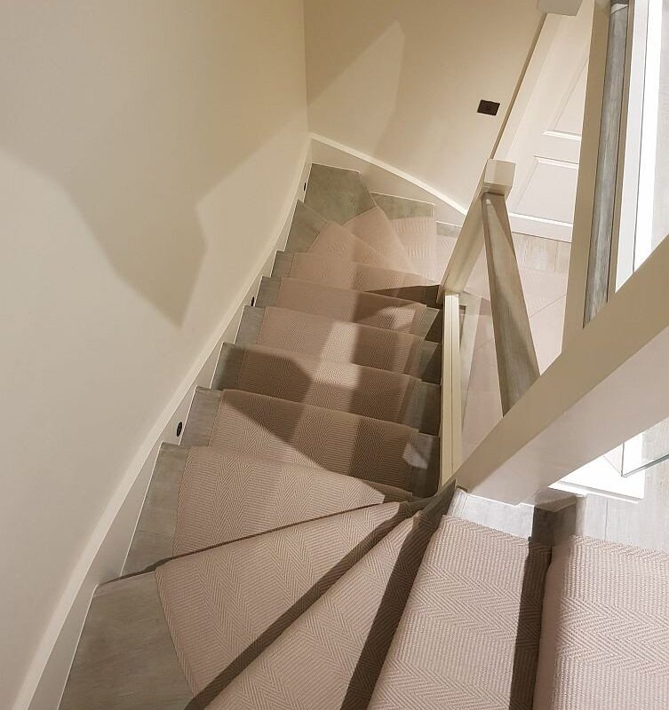 Flachgewebe-Treppenläufer, Kelly Solid Linen KS06