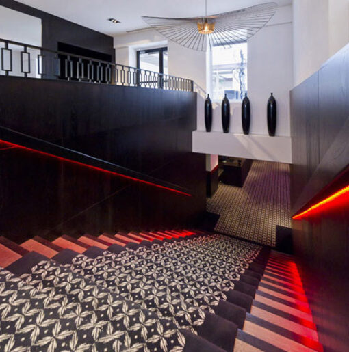 Bespoke wool carpets, Pavillon Vendome Special