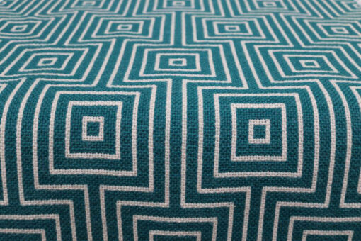 Scale in pura lana, Flatweave Tyne Teal, Ivory