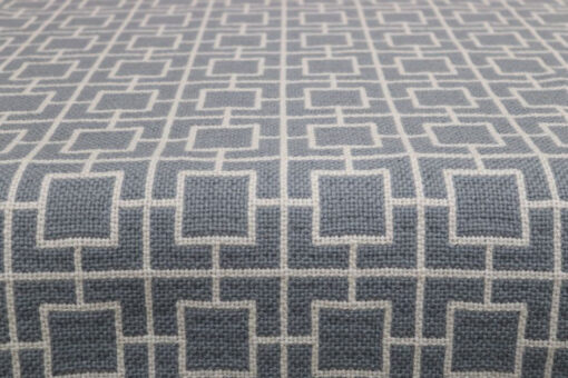Coulisses d'escalier en pure laine, Flatweave Tamar Platinum, Pearl