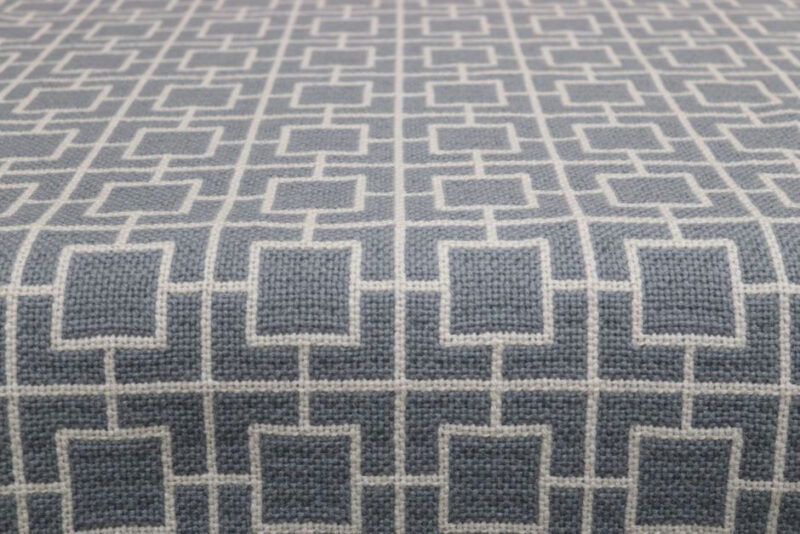 Coulisses d'escalier en pure laine, Flatweave Tamar Platinum, Pearl