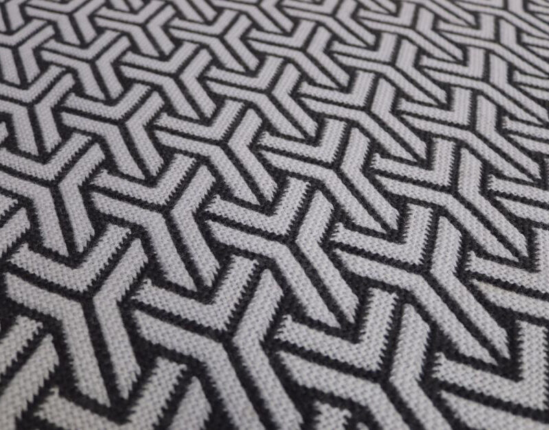 Pure wool Stair runners, Trafal Pearl/Anthracite