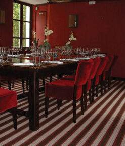 Bespoke wool carpets, Hotel Le Relais Christine Special