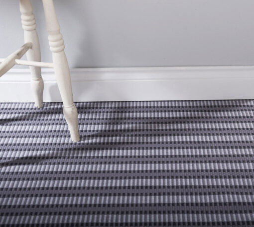 Flatweave Stair runner, Stripes PNUK Graphite