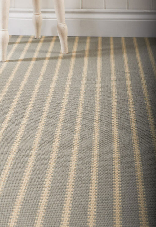 Flatweave Stair runner, Stripes ZIP15 Thyme