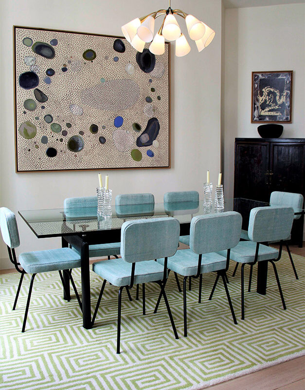 Tufted Rugs, Bespoke Escargot Apple Green