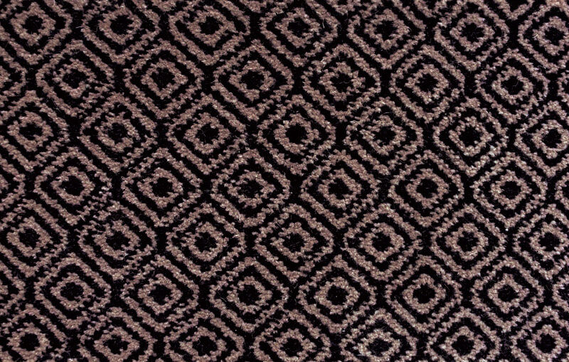 Tapis en laine, Winston Diamond, noir